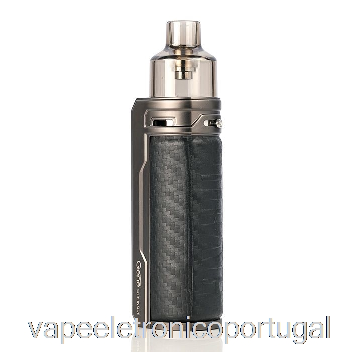 Vape Eletrônico Voopoo Drag S 60w Pod Mod Kit Fibra De Carbono